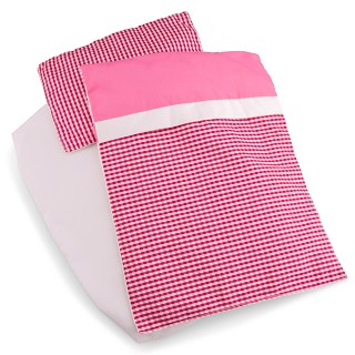 Doll bedding set - pink